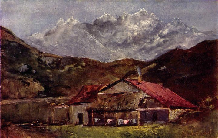 Gustave Courbet The mountain hut